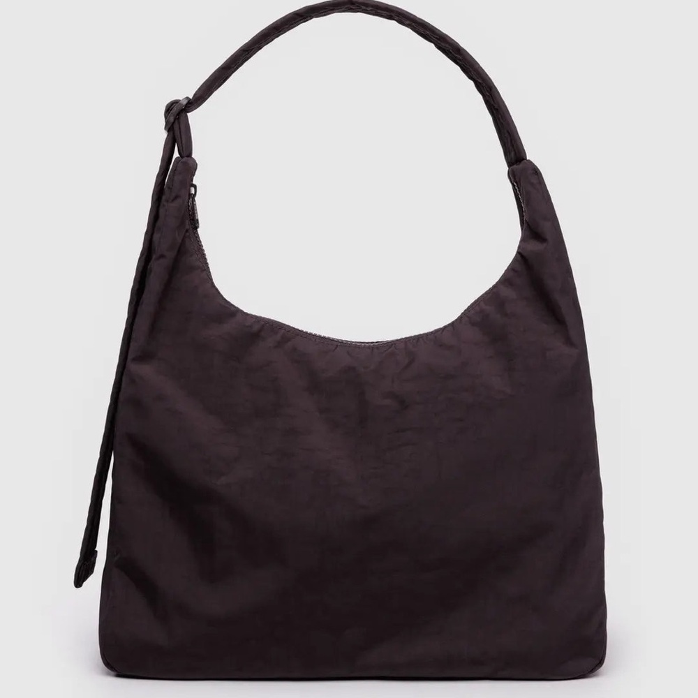 NWT BAGGU Nylon Shoulder in Chocolate Plum